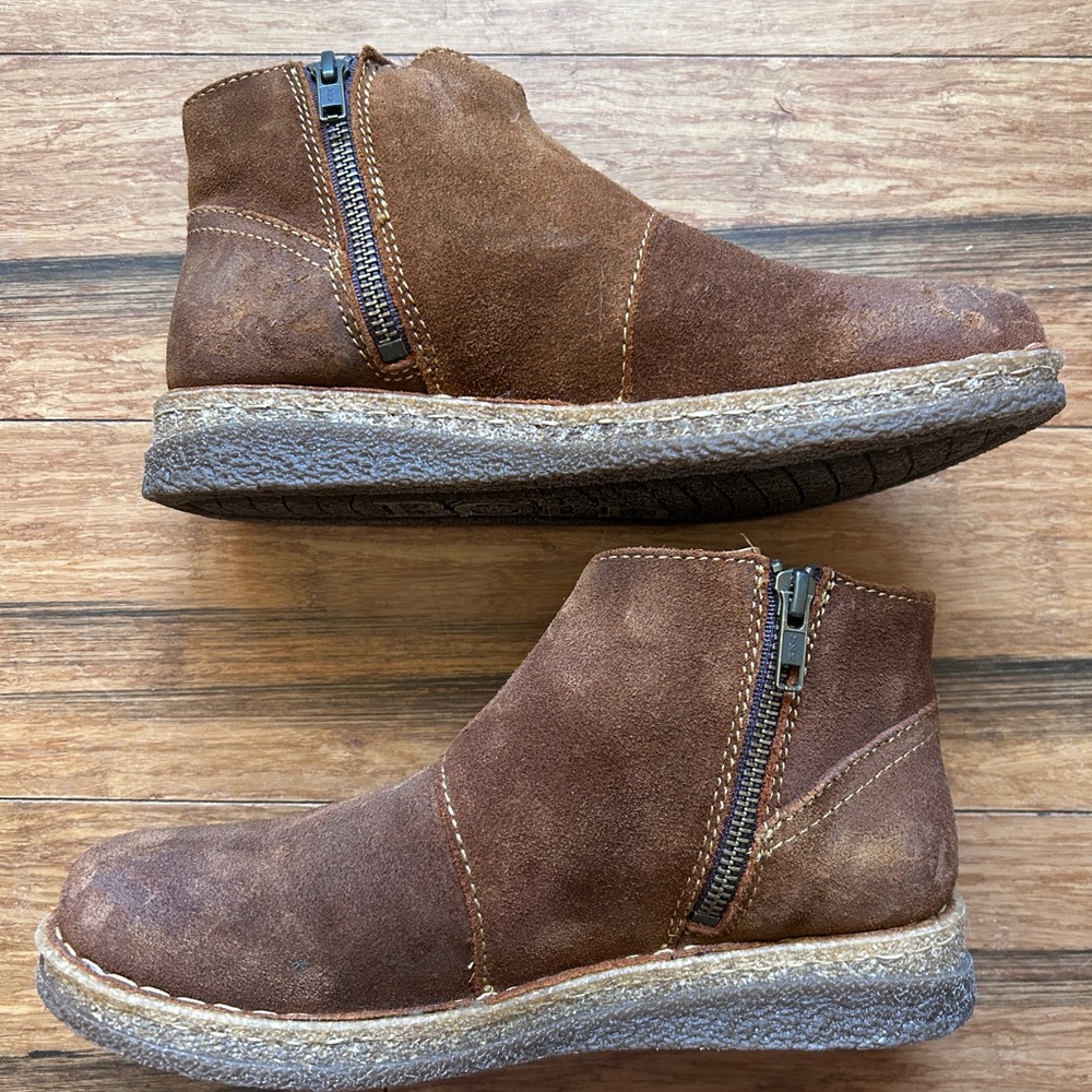 Born Brown Ankle Boots